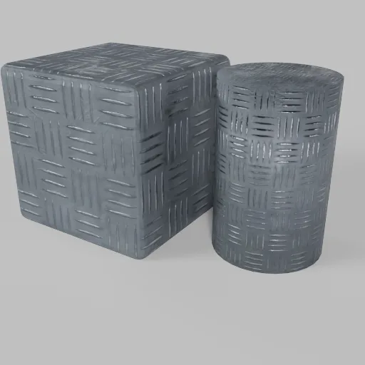 Diamond plate steel