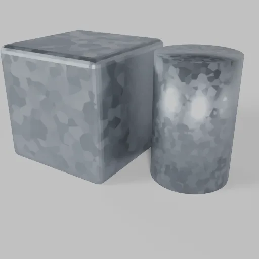 Galvanised spangle