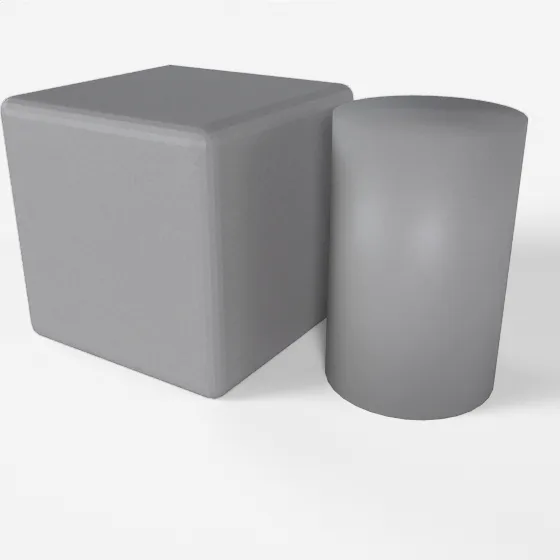 Fine grey dust overlay